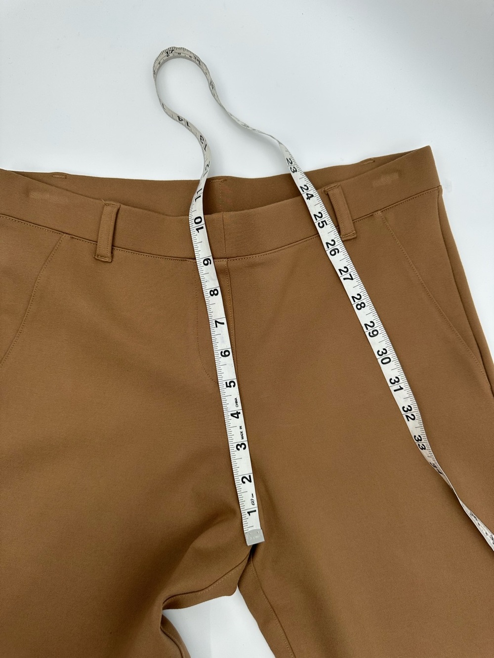 Quince Camel Color Straight Ponte Pants size M - Picture 8 of 9